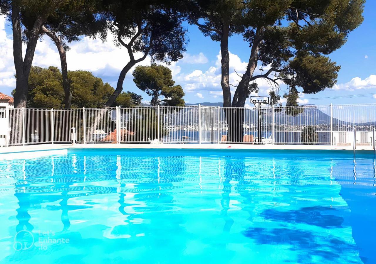 לה סיין סור-מר T1 Avec Piscine A 300M Des Plages Pour 4 Personnes - Residence Saint Elme מראה חיצוני תמונה